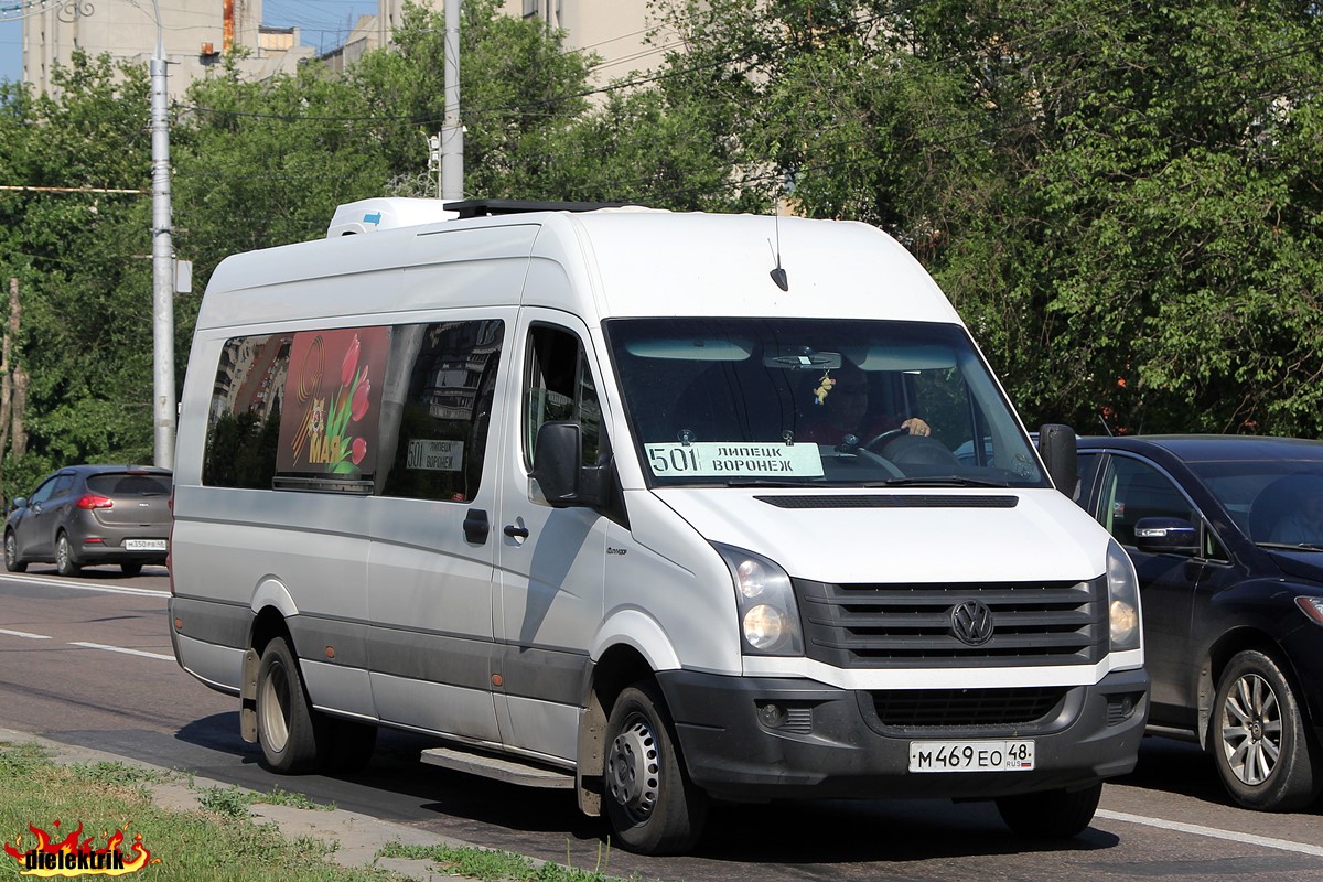 Липецкая область, Луидор-223700 (Volkswagen Crafter) № М 469 ЕО 48 — Фото —  Автобусный транспорт