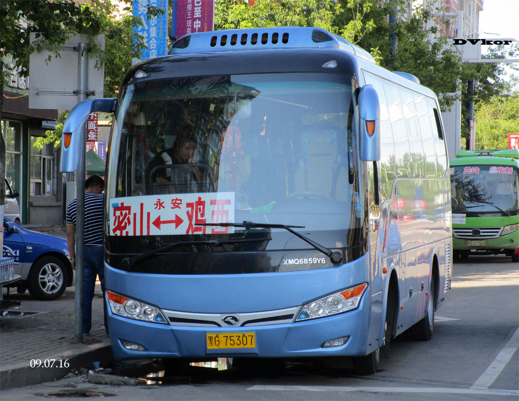 Китай, King Long XMQ6859Y6 № 黑G 75307