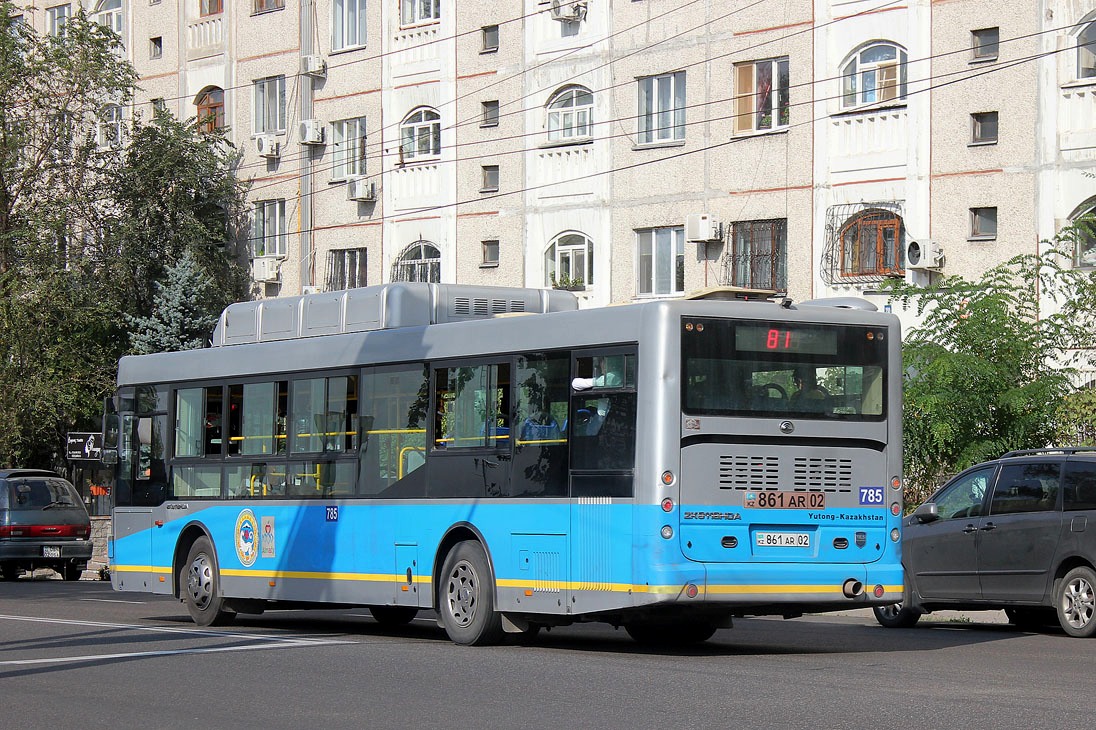 Алматы, Yutong ZK6118HGA № 785