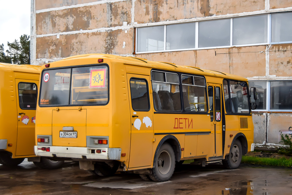 Тверская область, ПАЗ-32053-70 № А 304 ОК 69