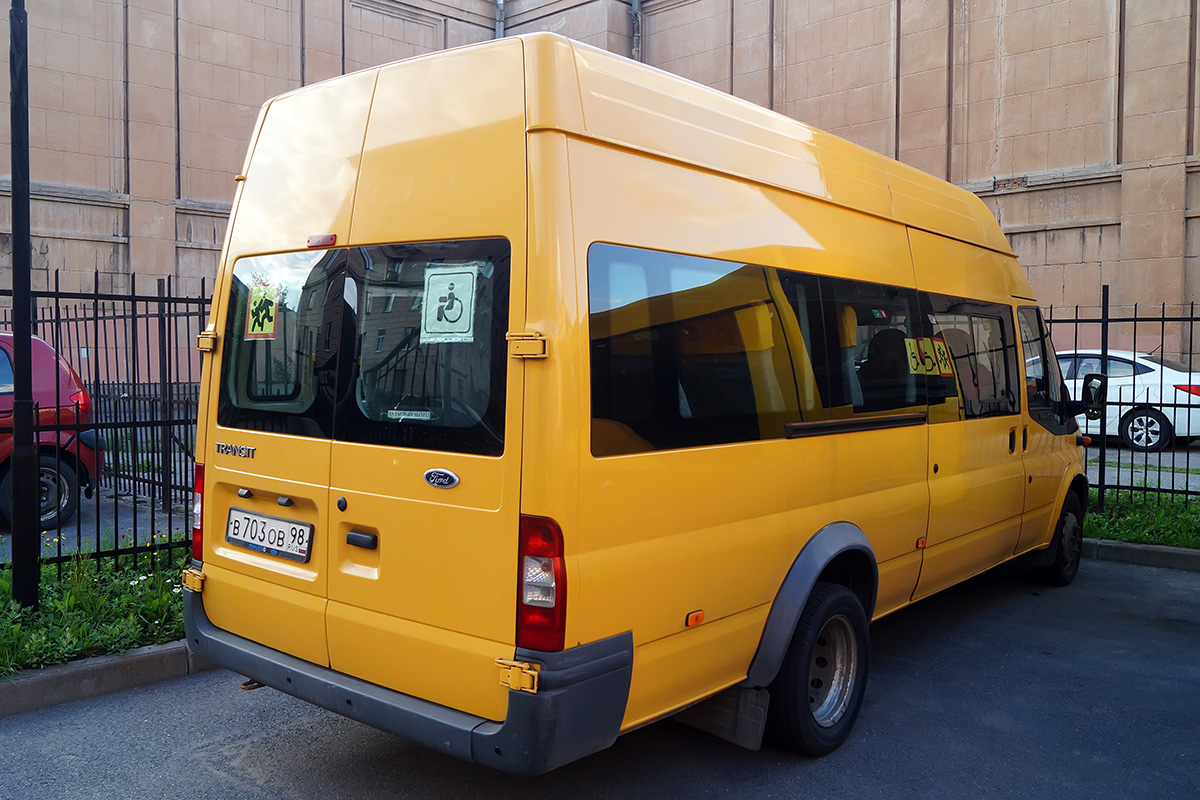 Санкт-Петербург, ГолАЗ-3030 (Ford Transit) № В 703 ОВ 98