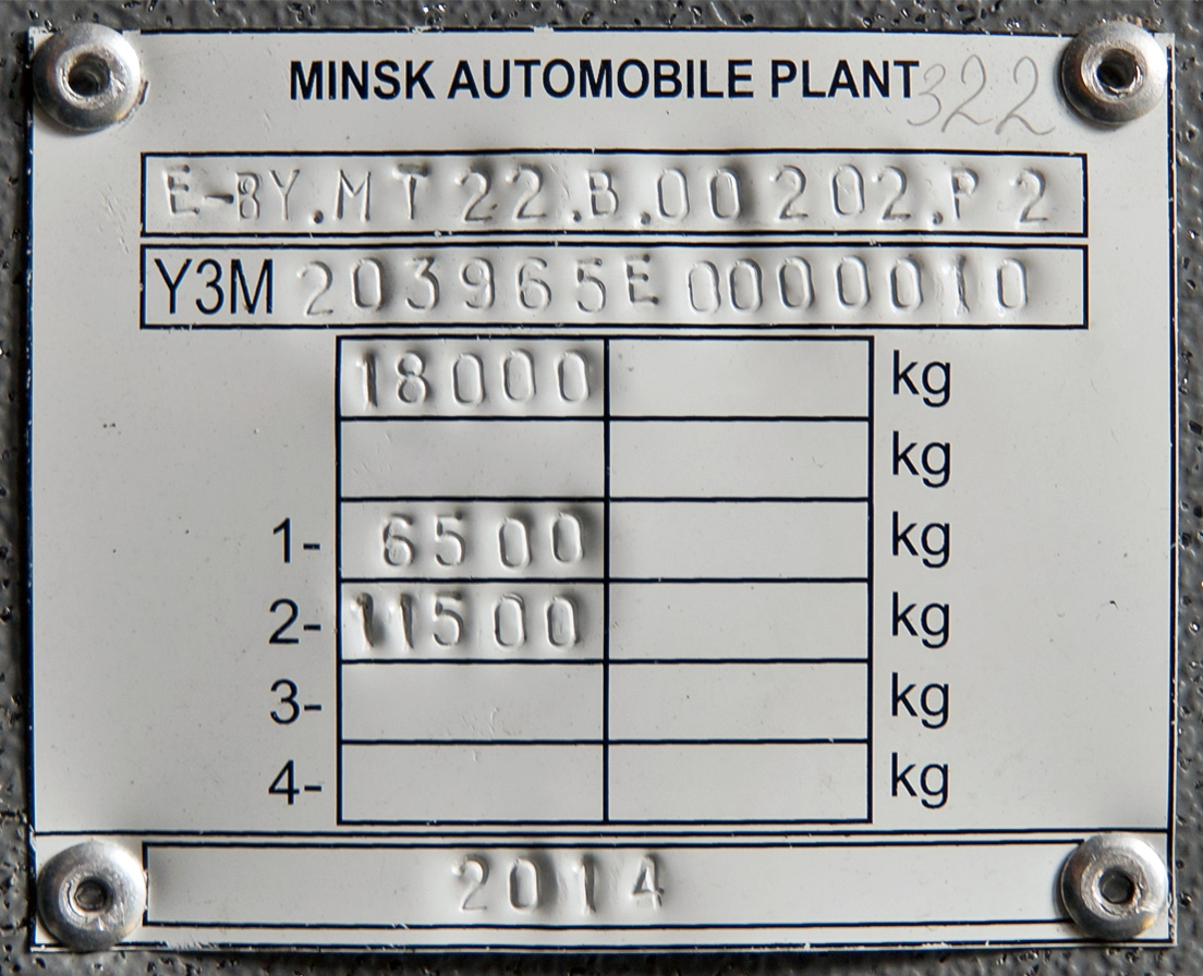 Санкт-Петербург, МАЗ-203.965 № 7500