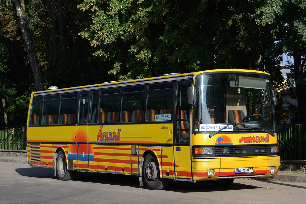 Литва, Setra S215ÜL (France) № EFM 877