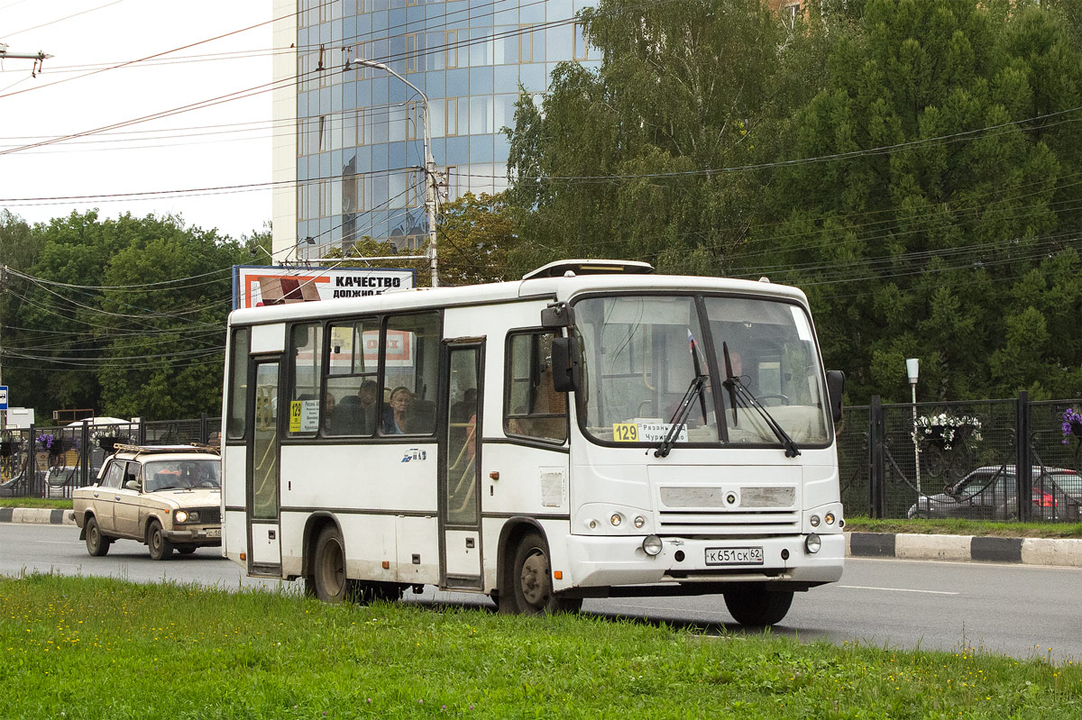 Рязанская область, ПАЗ-320402-03 № К 651 СК 62