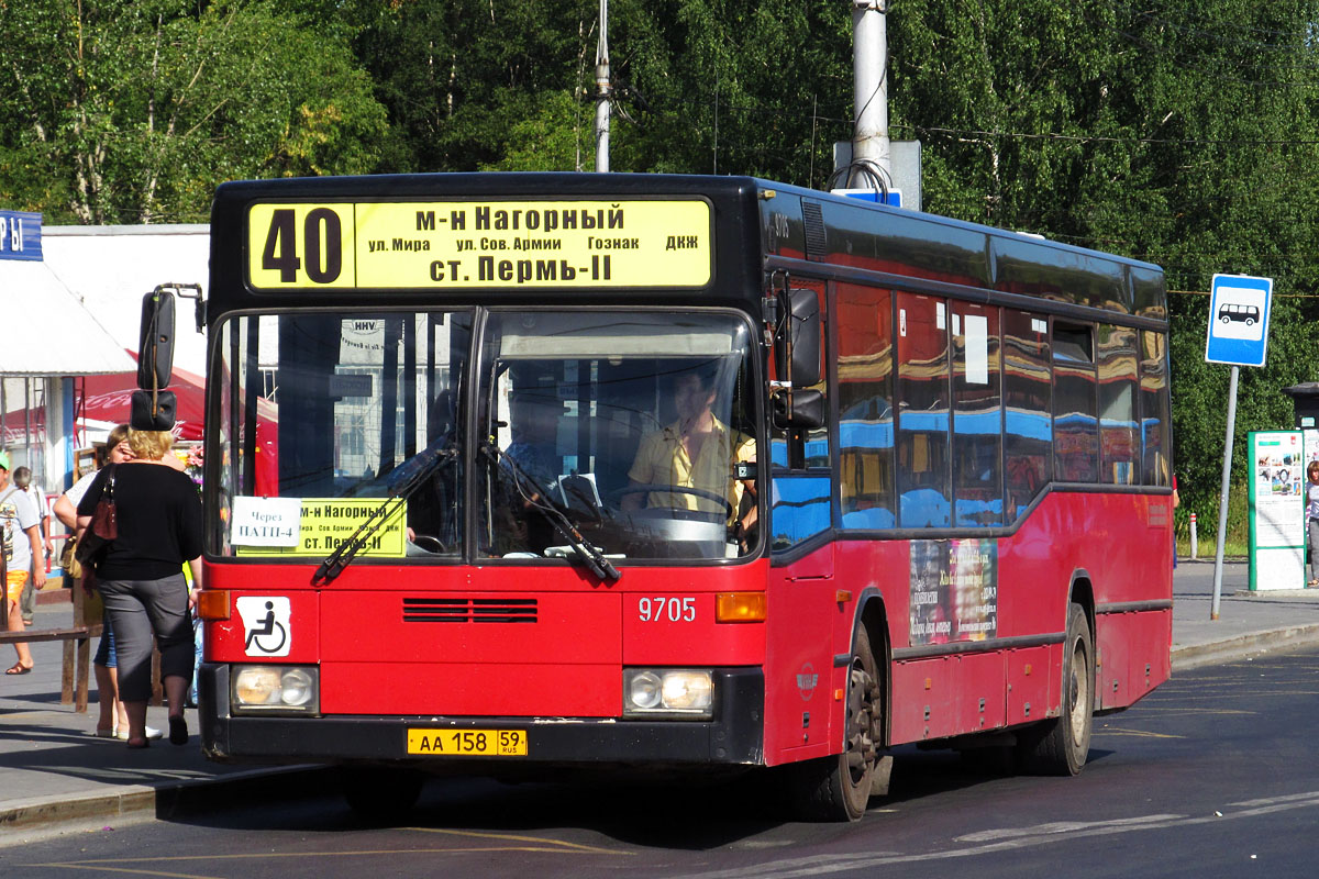 Пермский край, Mercedes-Benz O405N2 № АА 158 59