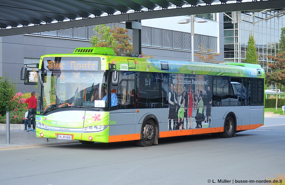 Нижняя Саксония, Solaris Urbino III 12 hybrid № 7606; Нижняя Саксония — IAA Nutzfahrzeuge 2016