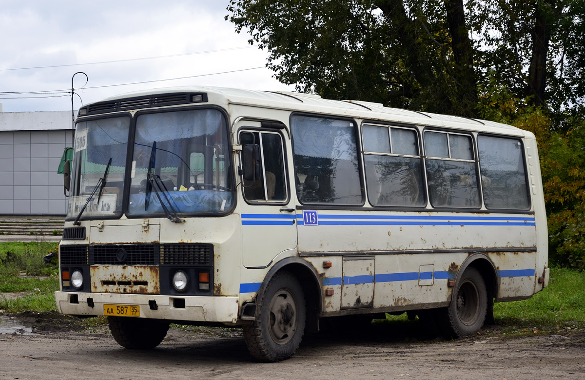 Вологодская область, ПАЗ-32054 № 113