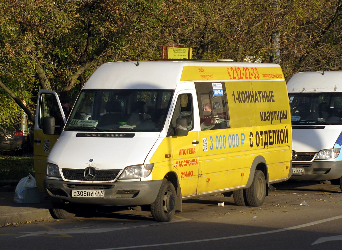 Москва, Луидор-223203 (MB Sprinter Classic) № С 308 НУ 777