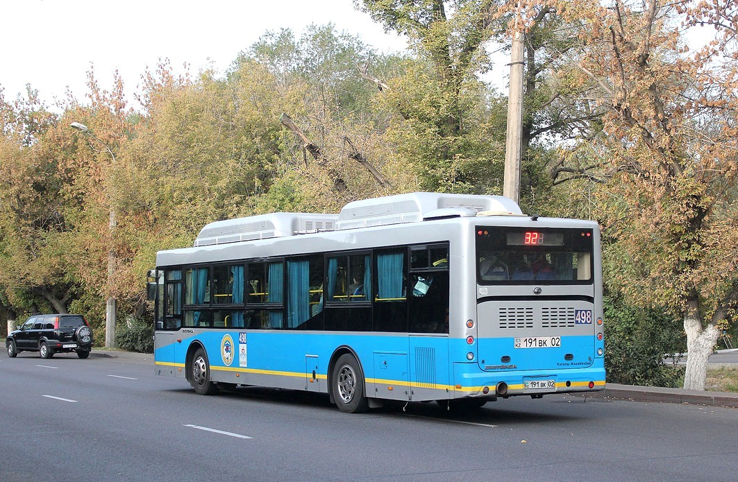 Алматы, Yutong ZK6118HGA № 498