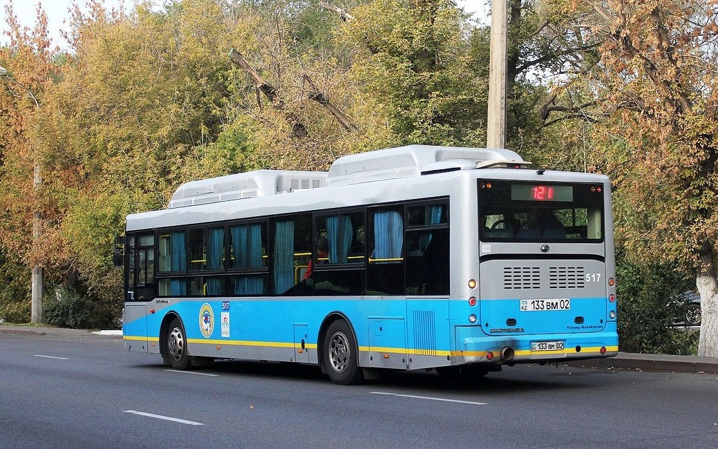 Алматы, Yutong ZK6118HGA № 517