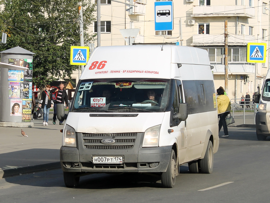 Челябинская область, Нижегородец-222709  (Ford Transit) № Н 007 РТ 174