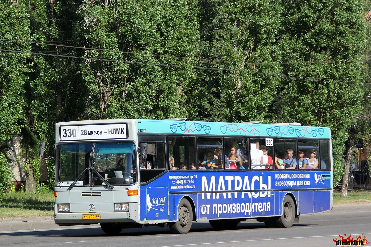 Lipetsk region, Mercedes-Benz O405 Nr. АС 494 48