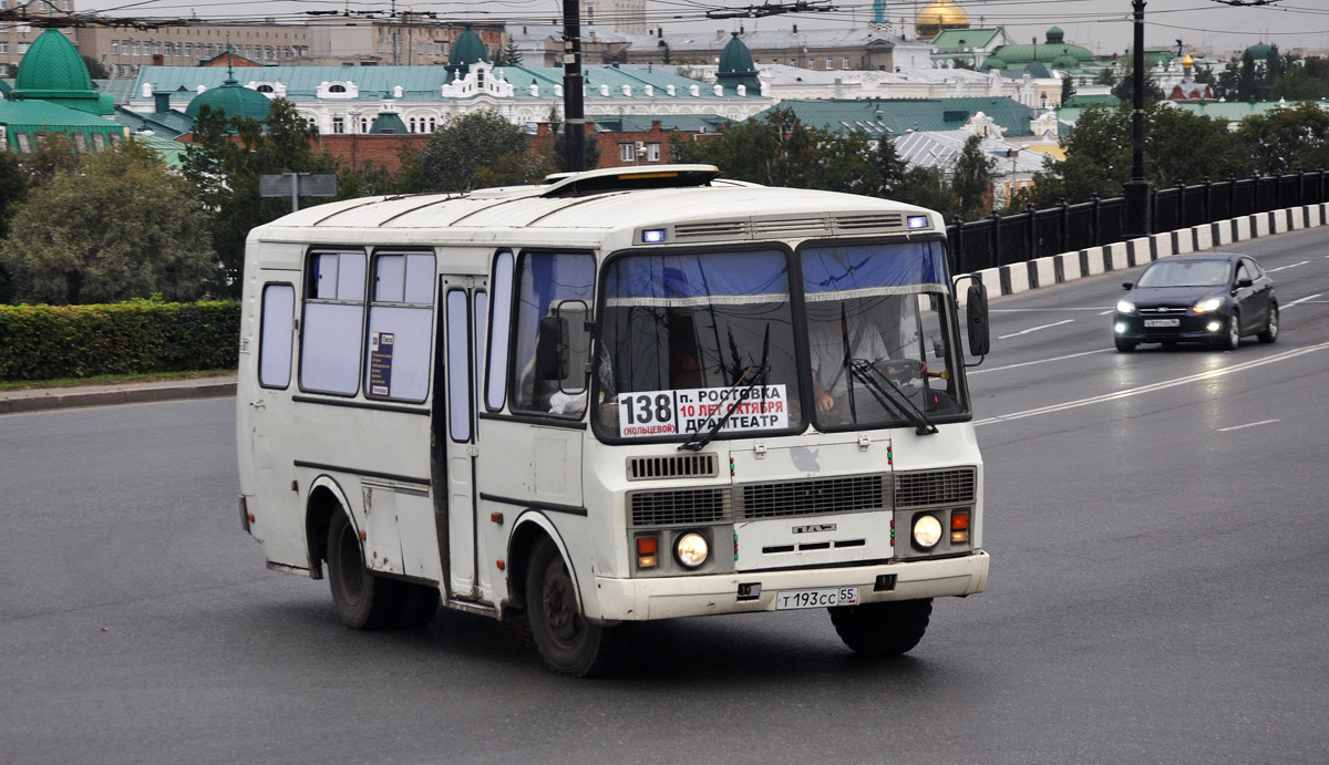 Омская область, ПАЗ-32053 № 3011