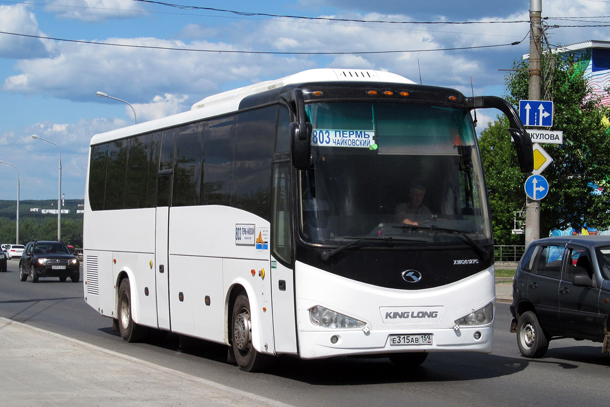 Perm region, King Long XMQ6127C # Е 315 АВ 159