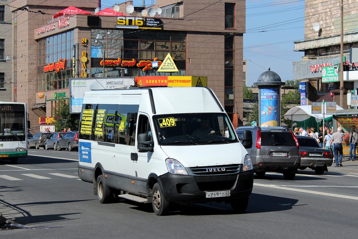 Санкт-Петербург, Нижегородец-2227UT (IVECO Daily) № В 869 ТО 47