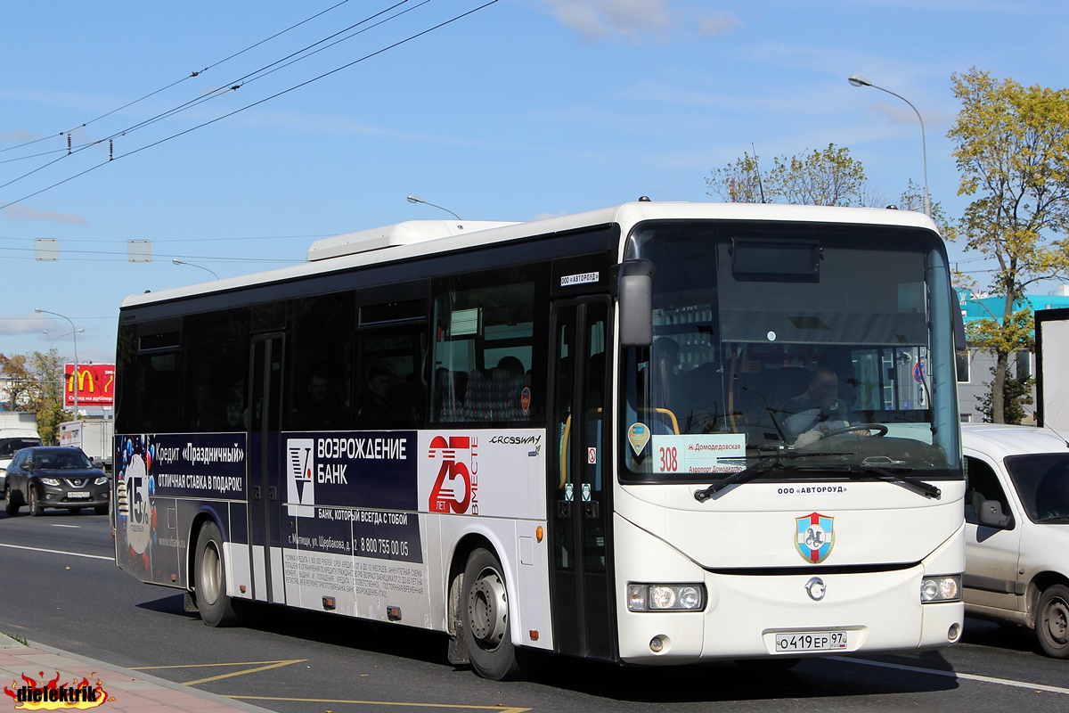 Москва, Irisbus Crossway 12M № О 419 ЕР 97