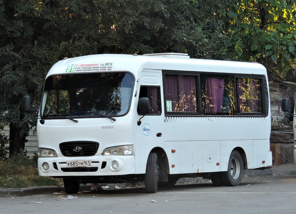 Ростовская область, Hyundai County SWB C08 (ТагАЗ) № К 685 ТМ 161