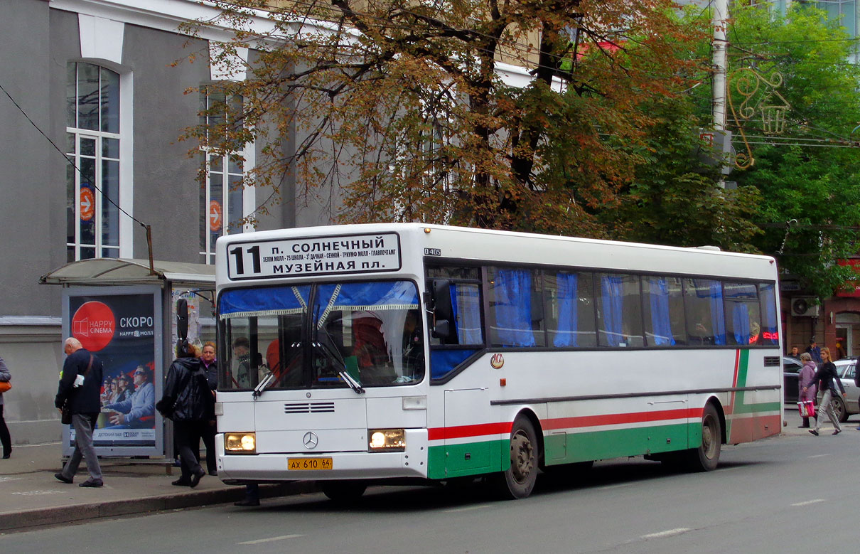 Saratov region, Mercedes-Benz O405 Nr. АХ 610 64