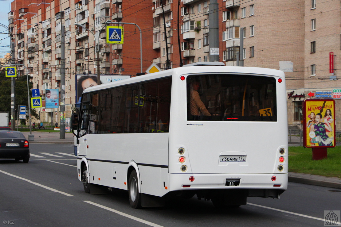 Санкт-Петербург, ПАЗ-320414-05 "Вектор" (1-2) № У 364 МВ 178