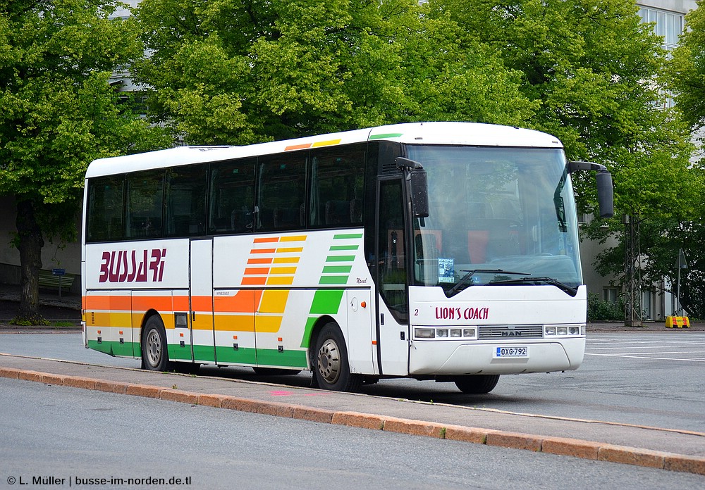 Финляндия, MAN A13 Lion's Coach RH403 № 2