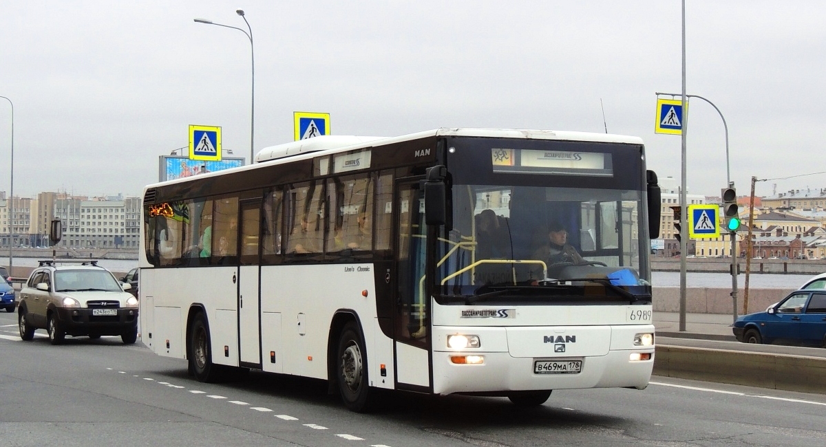 Санкт-Петербург, MAN A72 Lion's Classic SÜ283 № 6989