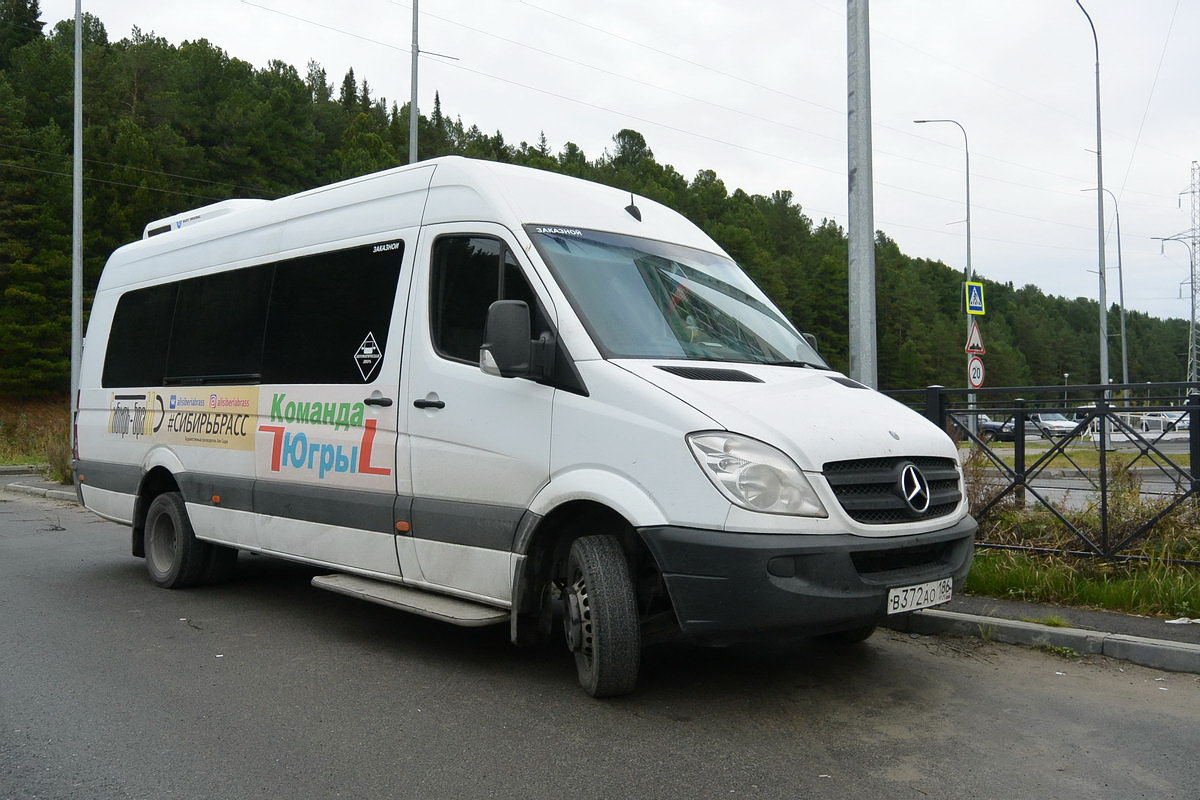 Ханты-Мансийский АО, Луидор-223602 (MB Sprinter) № В 372 АО 186