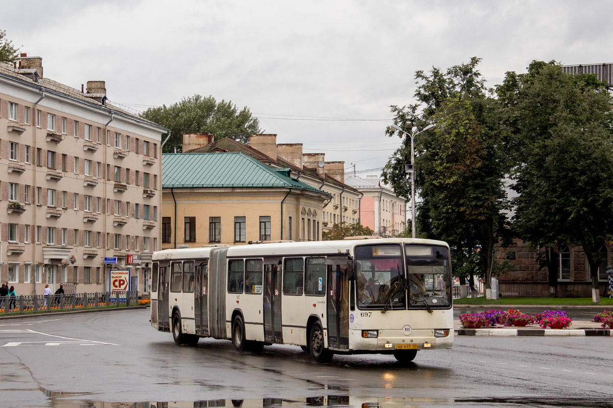 Псковская область, Mercedes-Benz O345G № 697