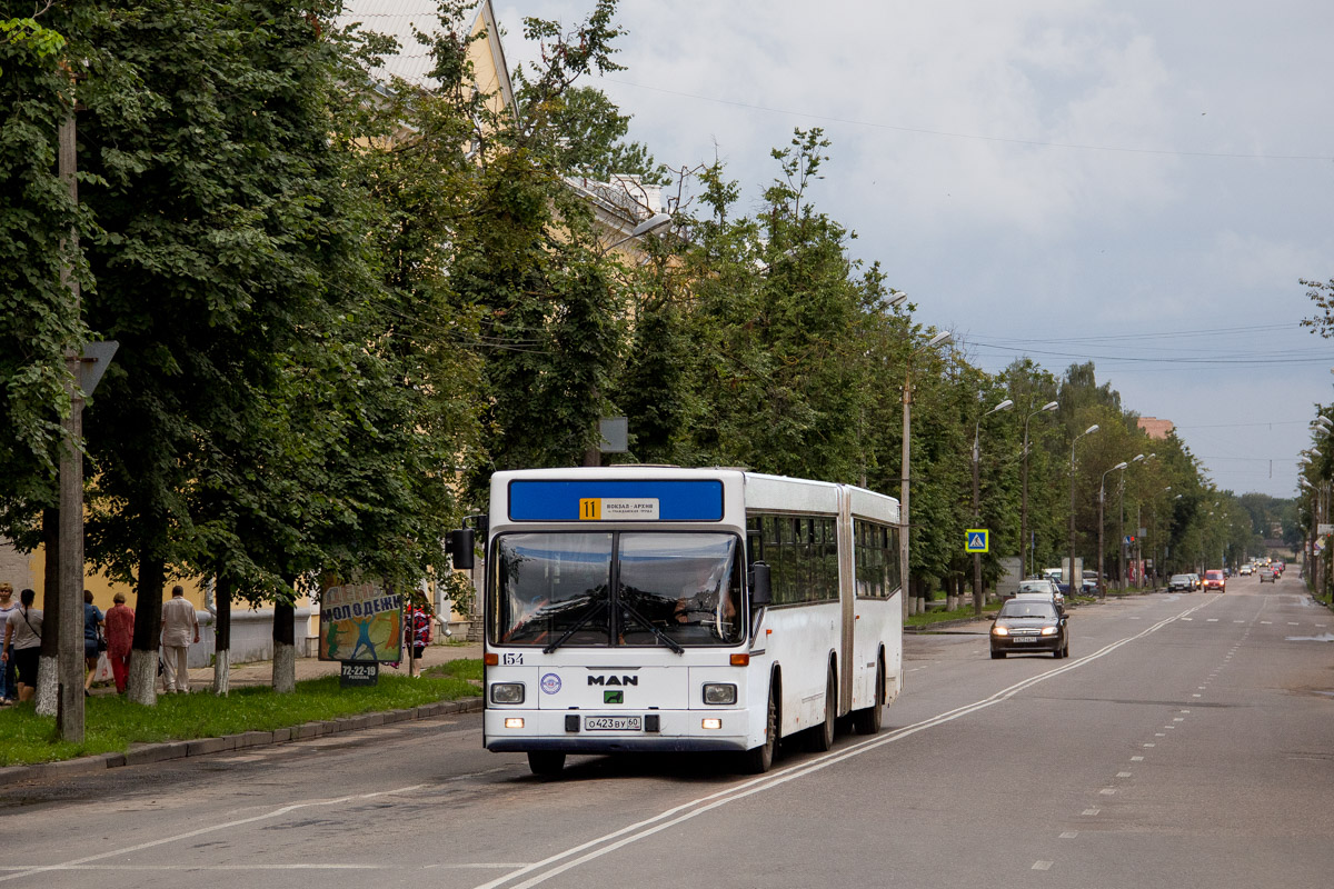 Псковская область, MAN A61 SG312 № 154