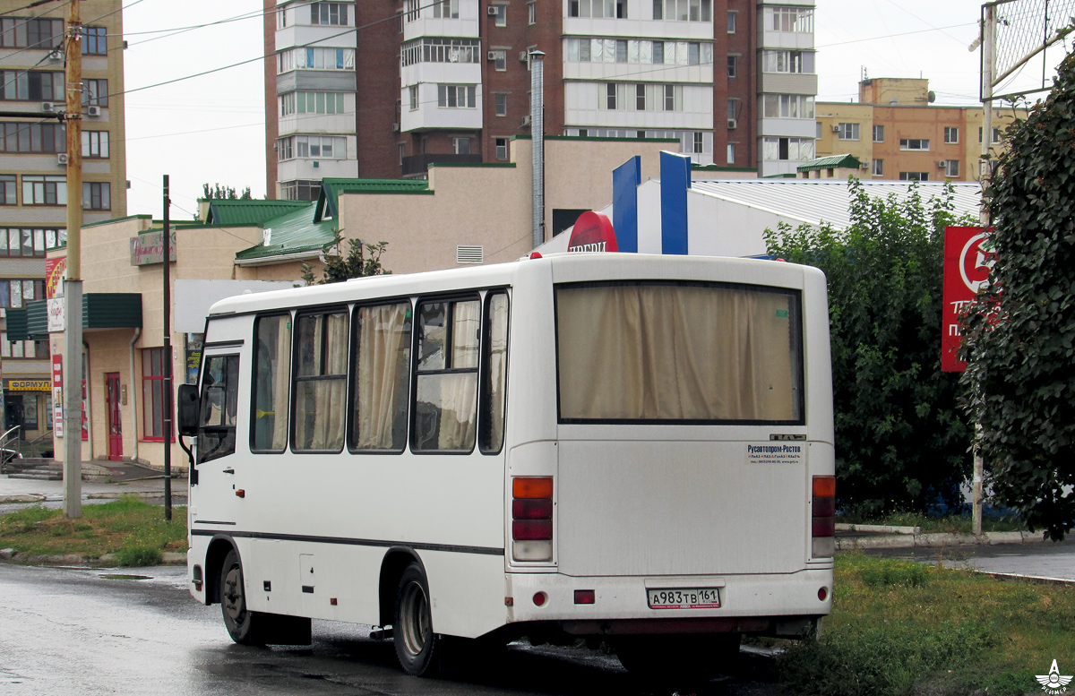 Ростовская область, ПАЗ-320302-08 № А 983 ТВ 161