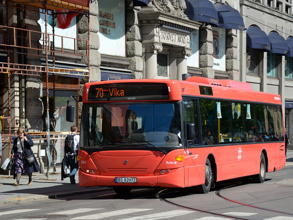 Норвегия, Scania OmniCity II № 565