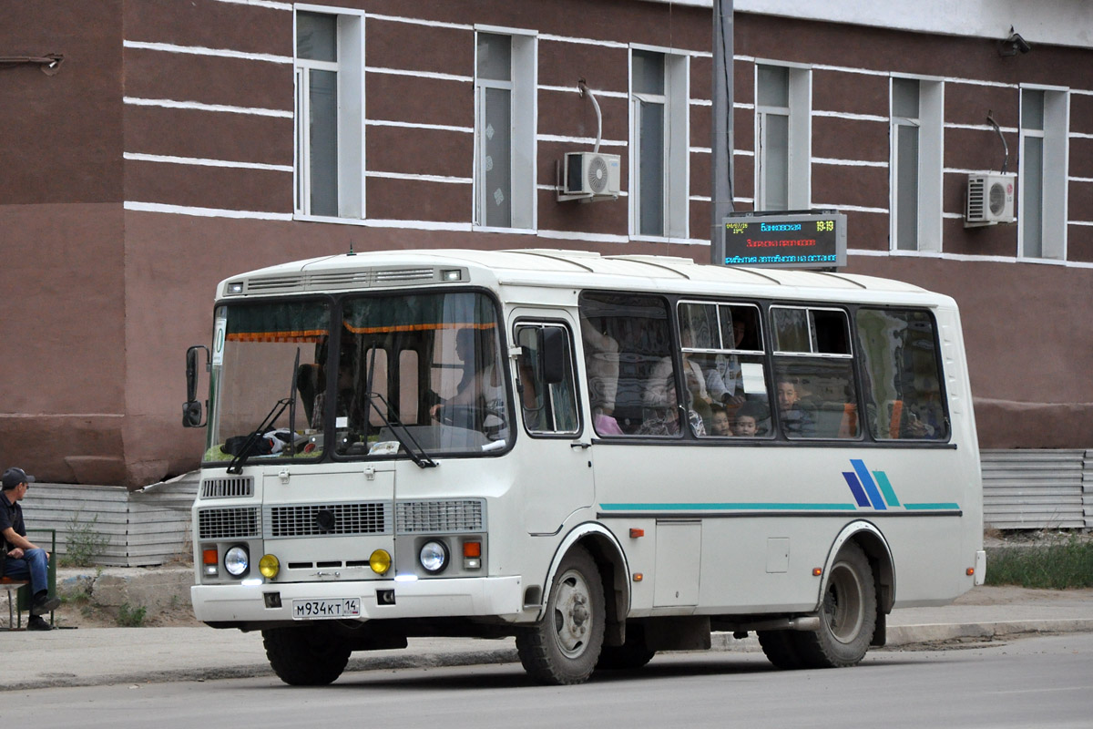 Саха (Якутія), ПАЗ-32053 № М 934 КТ 14