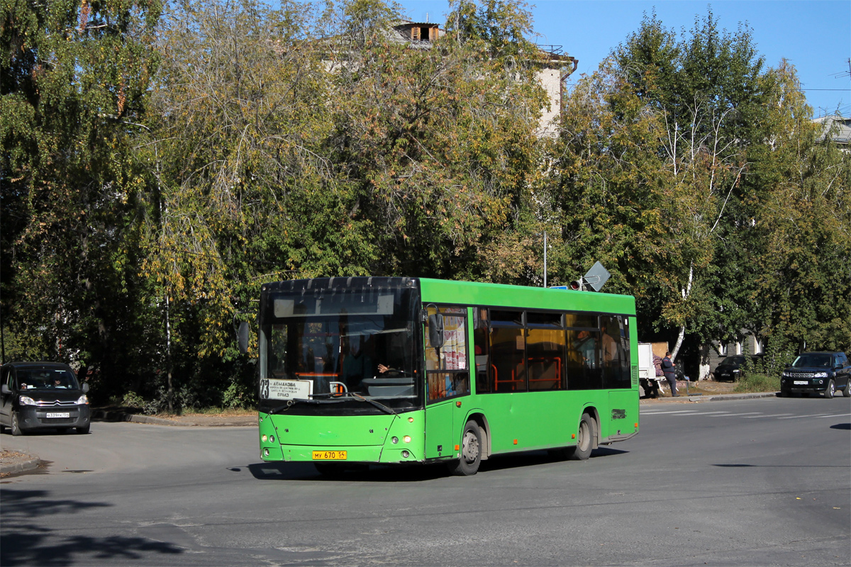 Новосибирская область, МАЗ-206.060 № 4186