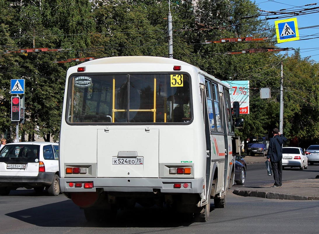 Томская область, ПАЗ-32054 № К 524 ЕО 70