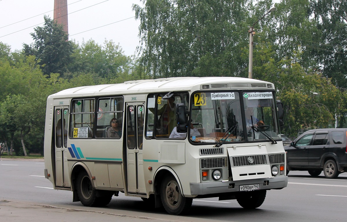 Томская область, ПАЗ-32053 № У 090 ВР 142