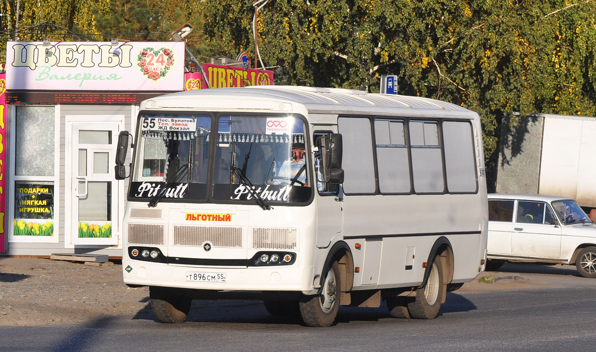 Омская область, ПАЗ-32054 № 3027