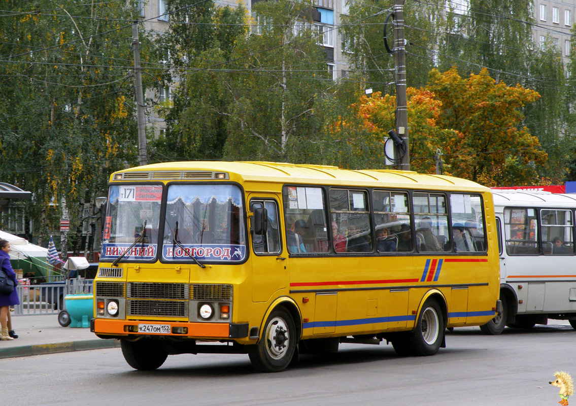 Нижегородская область, ПАЗ-4234-05 № К 247 ОМ 152