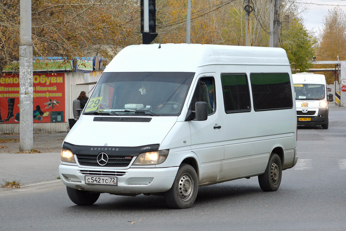 Tumen region, Mercedes-Benz Sprinter W901–905 Nr. С 542 ТС 72