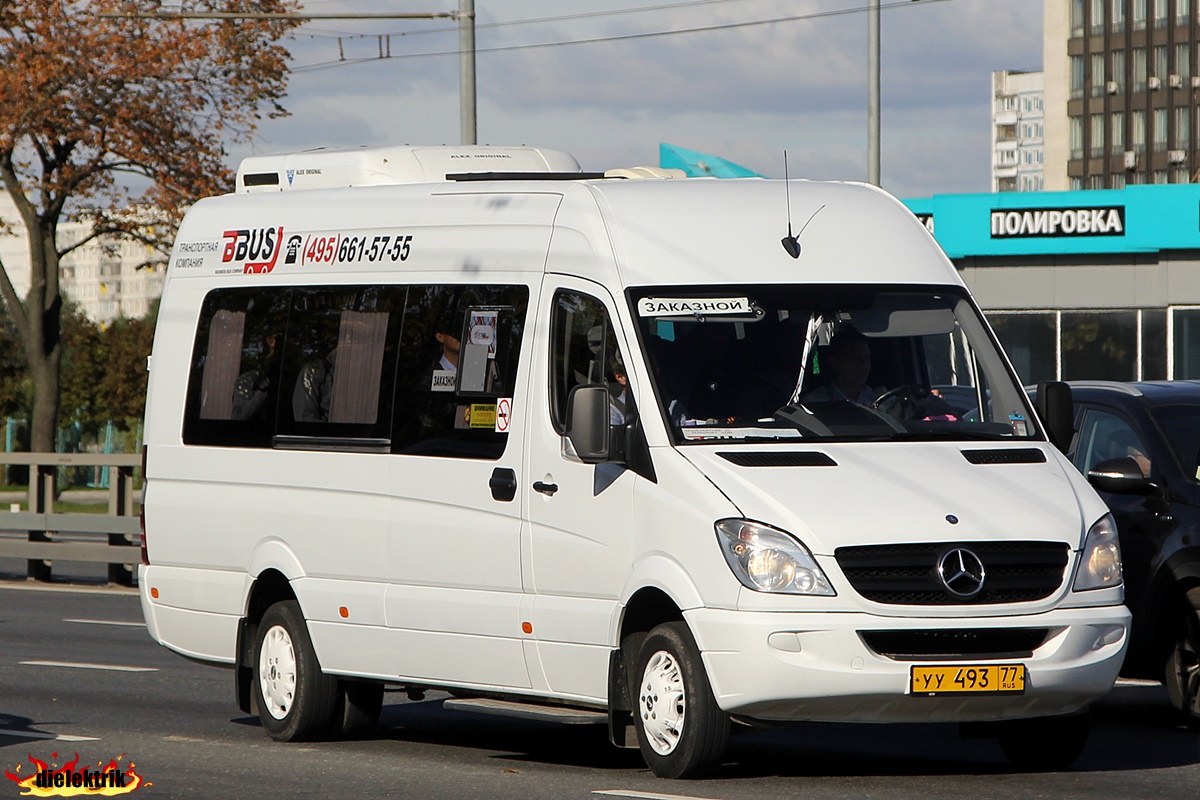 Москва, Луидор-223602 (MB Sprinter) № УУ 493 77