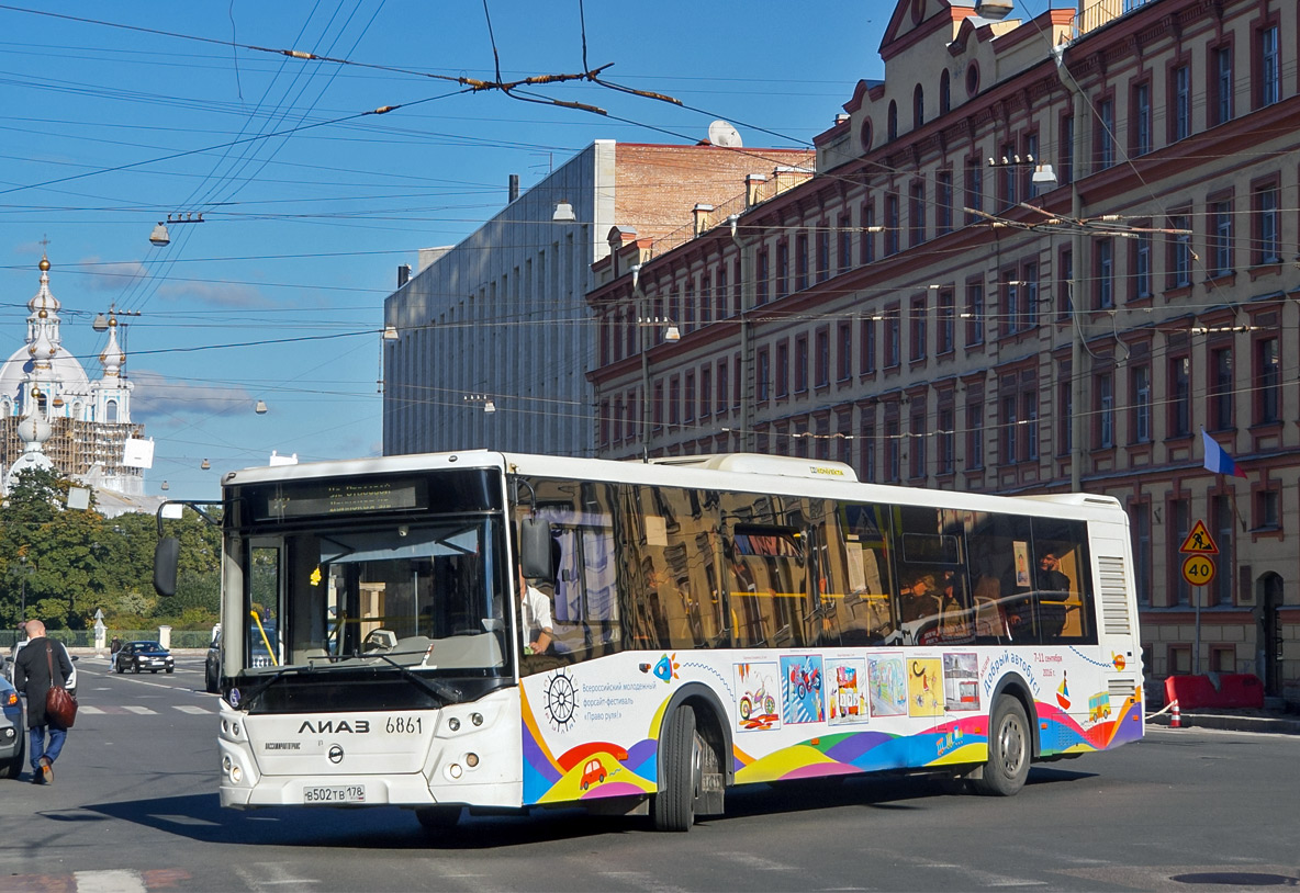 Санкт-Петербург, ЛиАЗ-5292.30 № 6861