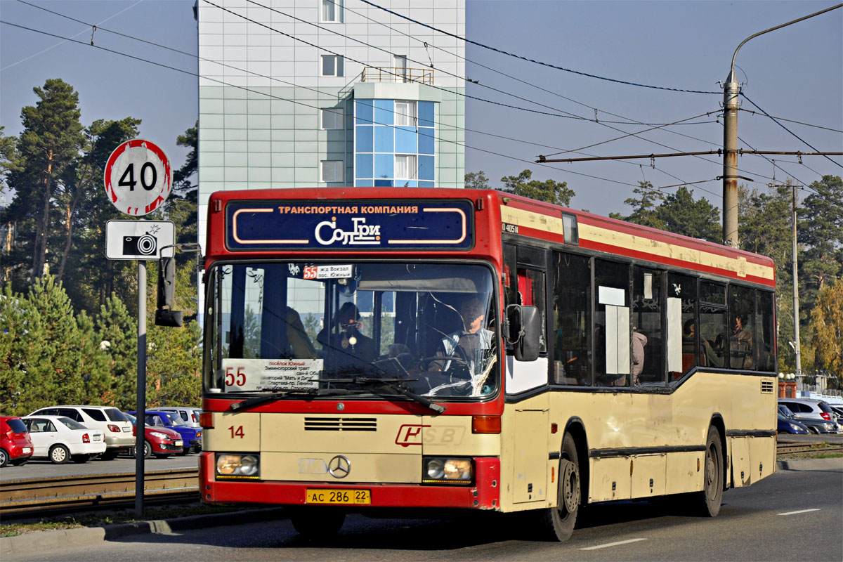 Алтайский край, Mercedes-Benz O405N2 № АС 286 22