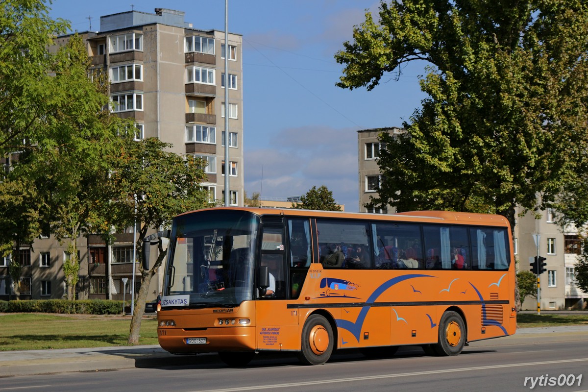 Литва, Neoplan N312K Euroliner № 171