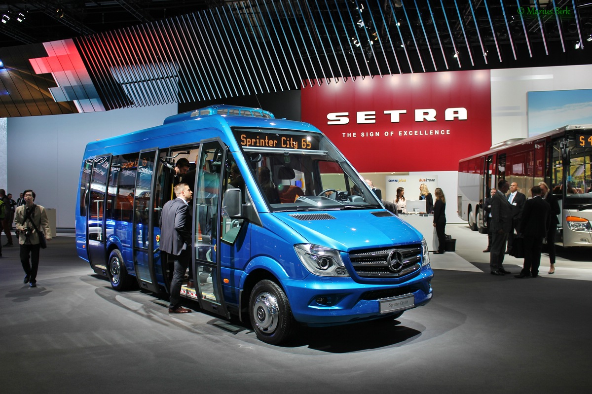 Северный Рейн-Вестфалия, Mercedes-Benz Sprinter City 65 № DO-MB 9854; Нижняя Саксония — IAA Nutzfahrzeuge 2016