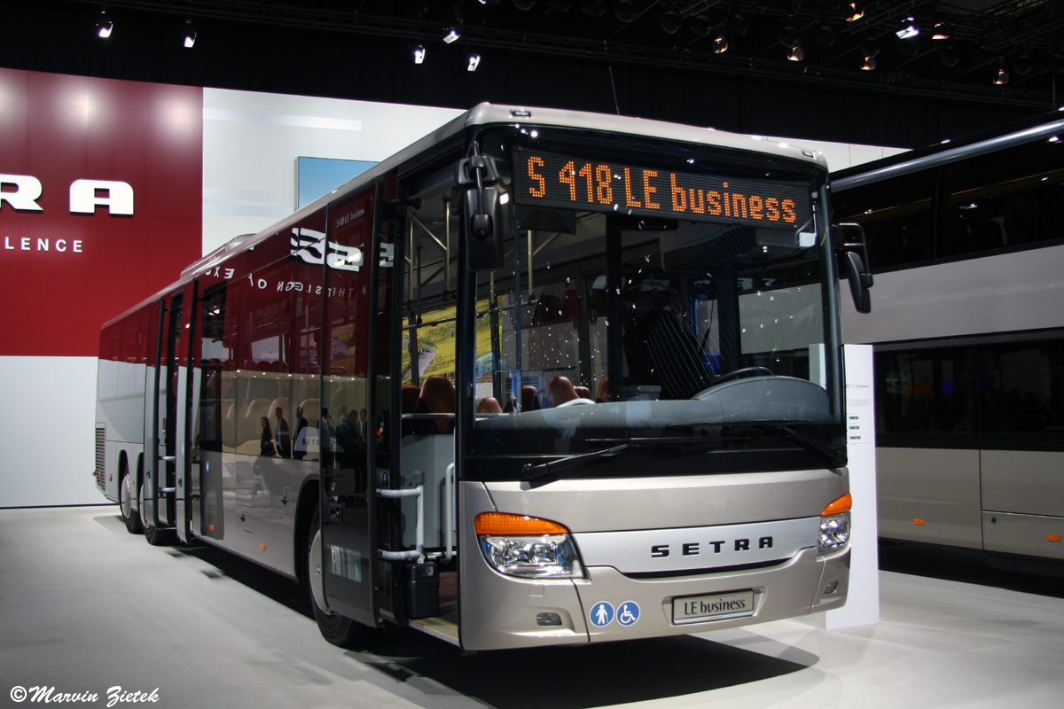 Baden-Württemberg, Setra S418LE business # NU-SO 4180; Lower Saxony — IAA Nutzfahrzeuge 2016