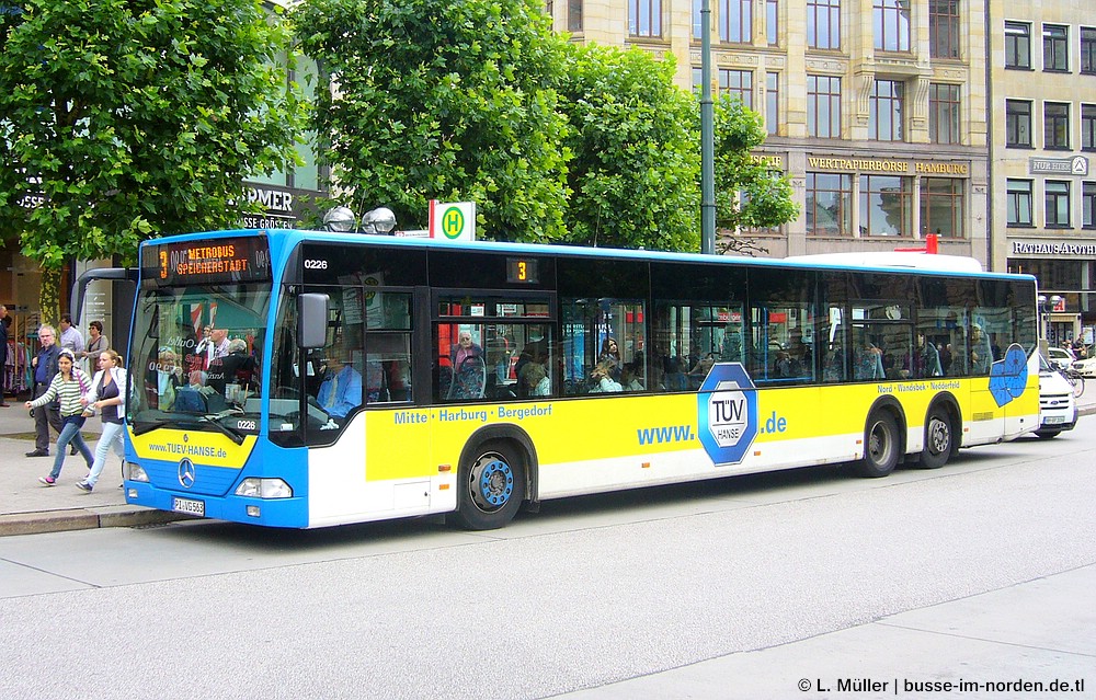 Шлезвиг-Гольштейн, Mercedes-Benz O530L Citaro L № 0226