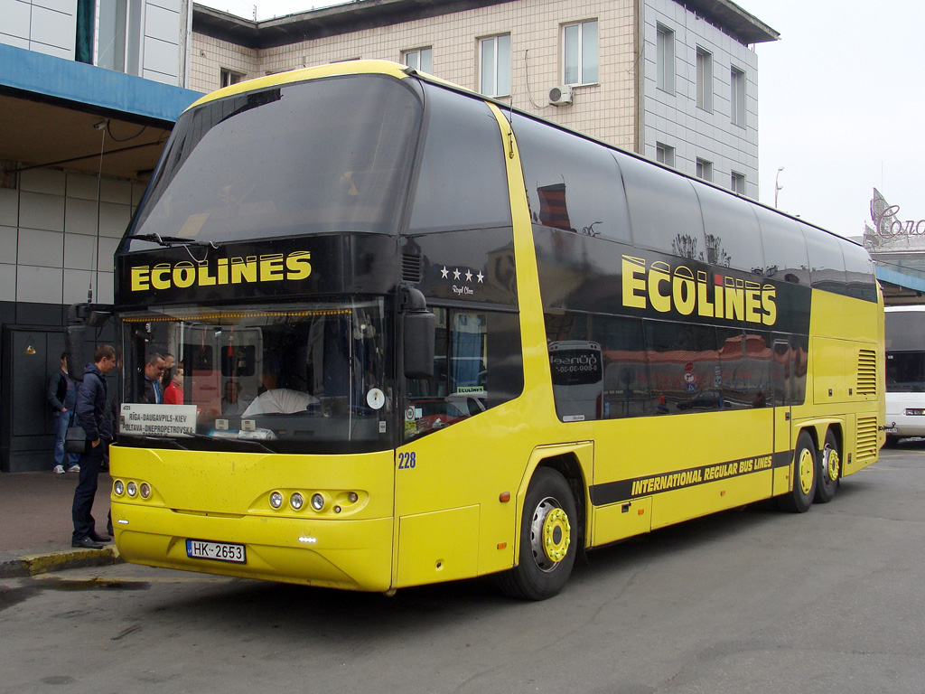 Латвия, Neoplan PB2 N1122/3L Skyliner L № 228