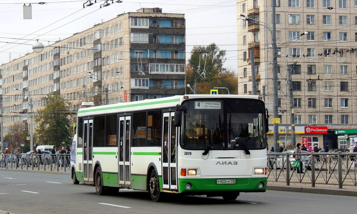 Sankt Petersburg, LiAZ-5293.60 Nr 3829