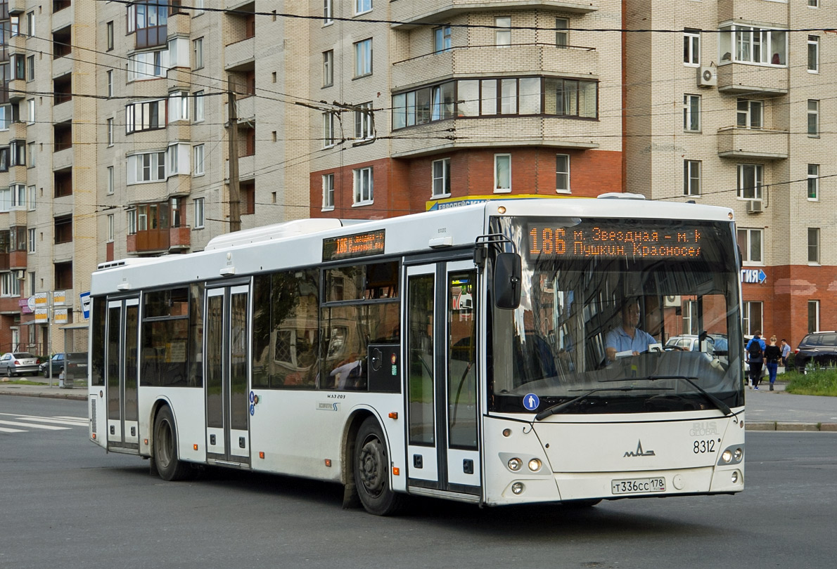 Санкт-Петербург, МАЗ-203.085 № 8312