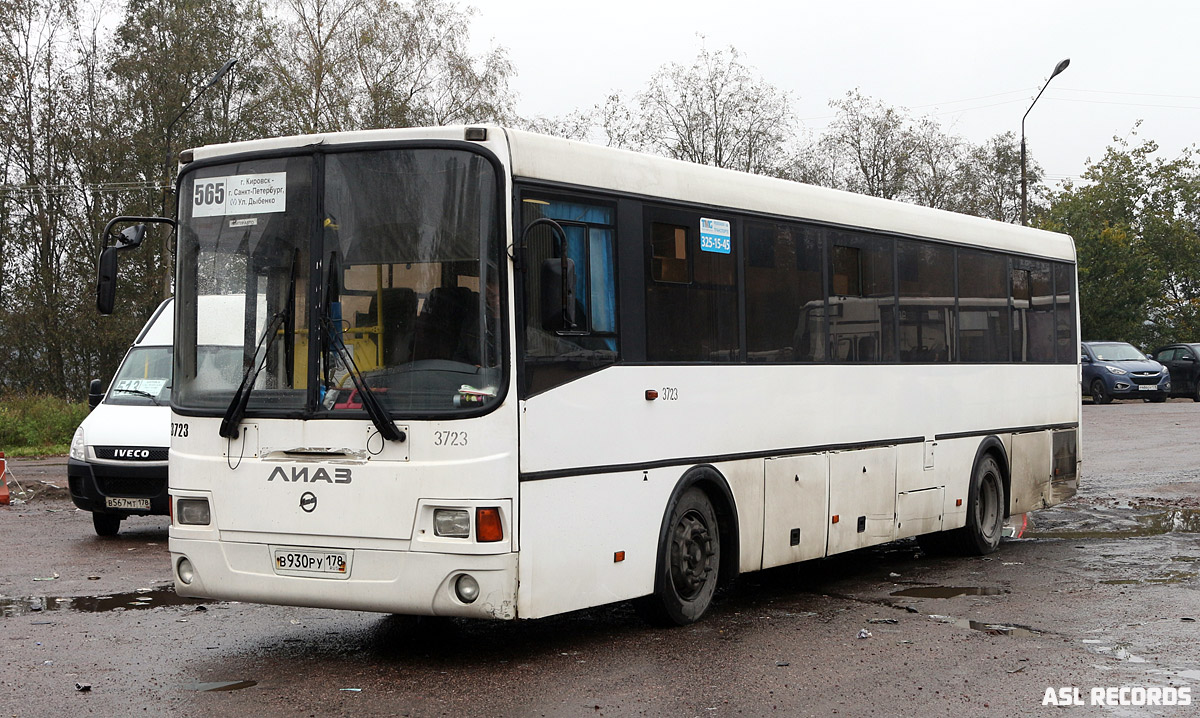 Санкт-Петербург, ЛиАЗ-5256.61 № 3723