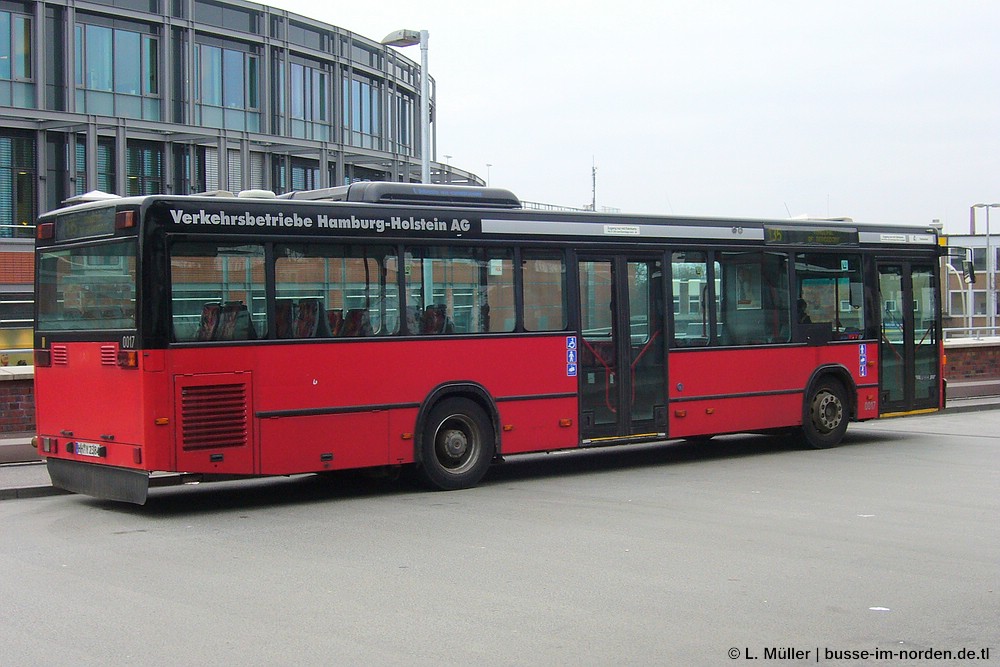 Гамбург, Mercedes-Benz O405N2 № 0017