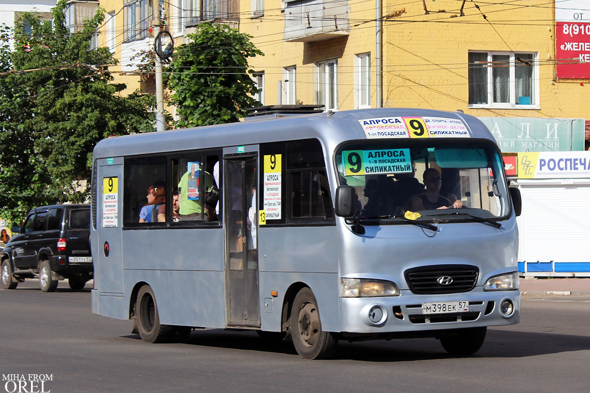 Орловская область, Hyundai County LWB C09 (ТагАЗ) № М 398 ЕК 57